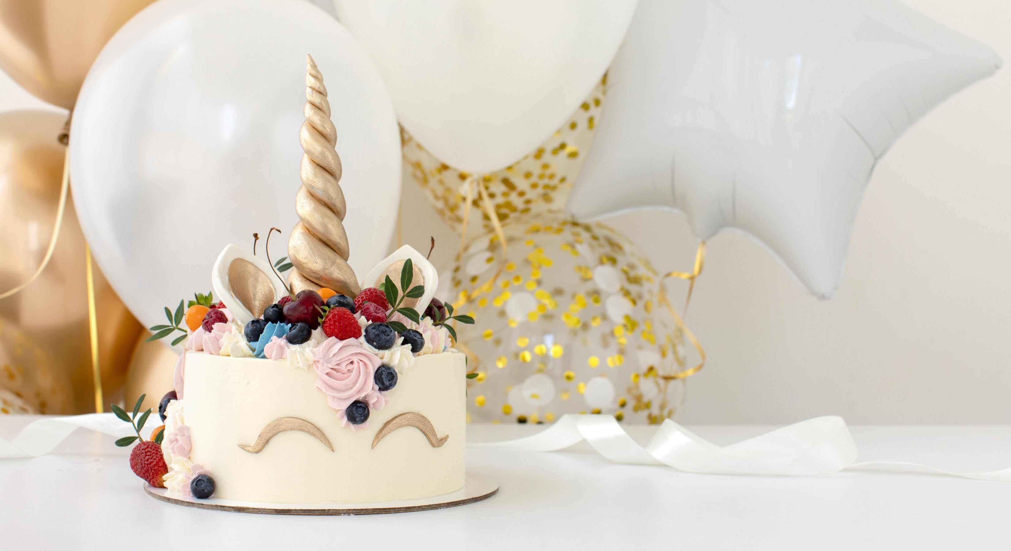 Enhjørning tema fest | Dekoration til Enhjørnings tema