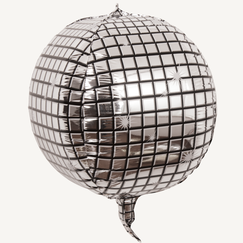 Disco kugle folie ballon 16"