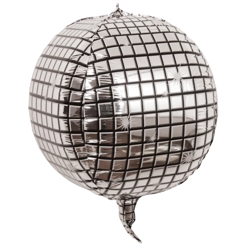 Disco kugle folie ballon 16"