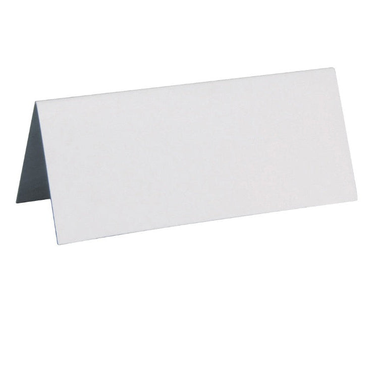 Hvide bordkort, 7x3 cm, 10 stk.