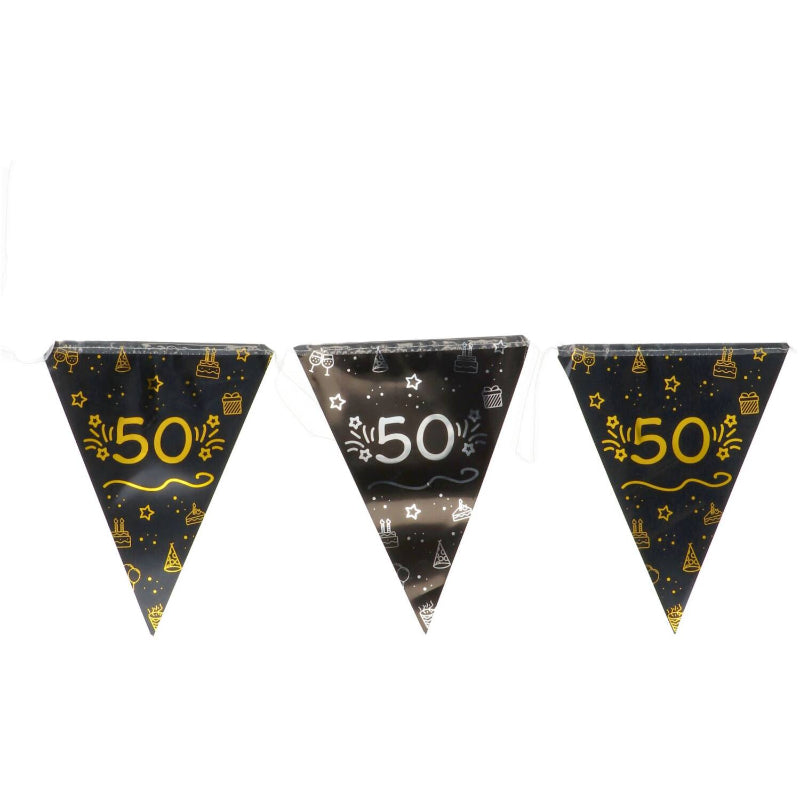 50 års vimpler, 4 m.