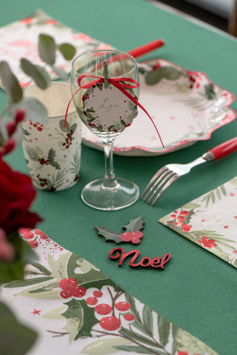 Mini oliven pynteklemme, 2,5 cm. 24 stk.