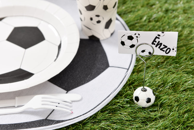 Fodbold bordkort holder, 4 stk.