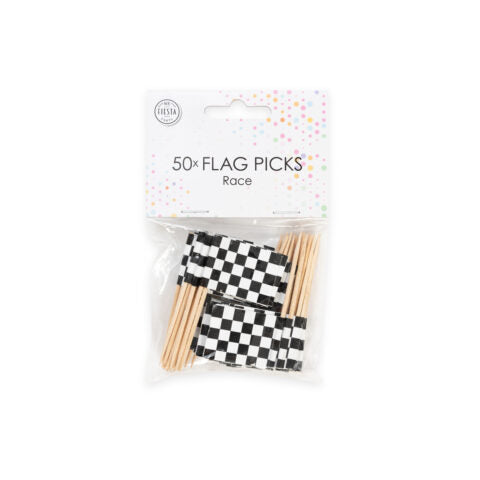Race buffet flag 50 stk.