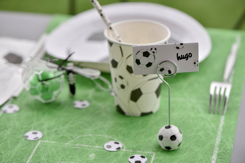 Fodbold bordkort holder, 4 stk.