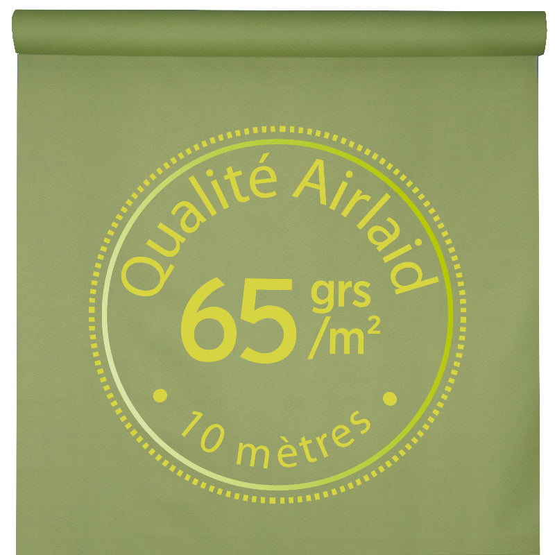 Luksus rulledug, oliven, 120 cm x 10 m.