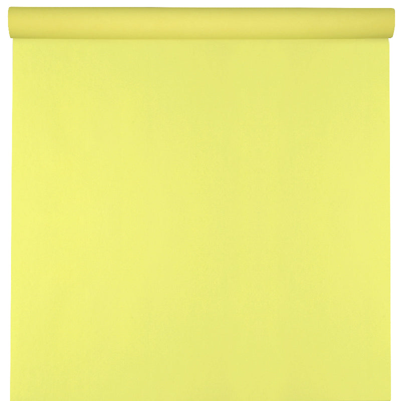 Luksus rulledug, citron gul, 120 cm x 10 m.