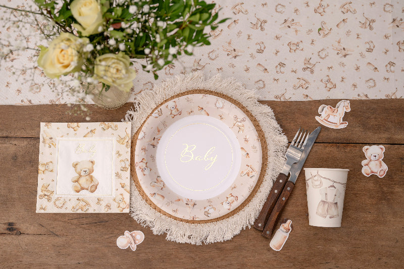 Neutral baby servietter, 12 stk.