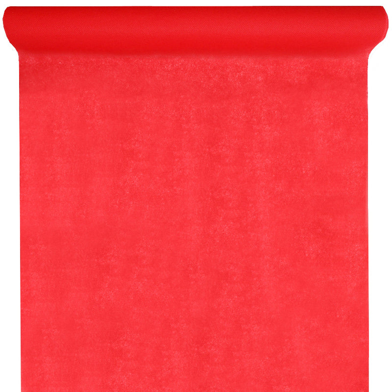 Rulledug, rød, 120 cm x 10 m.