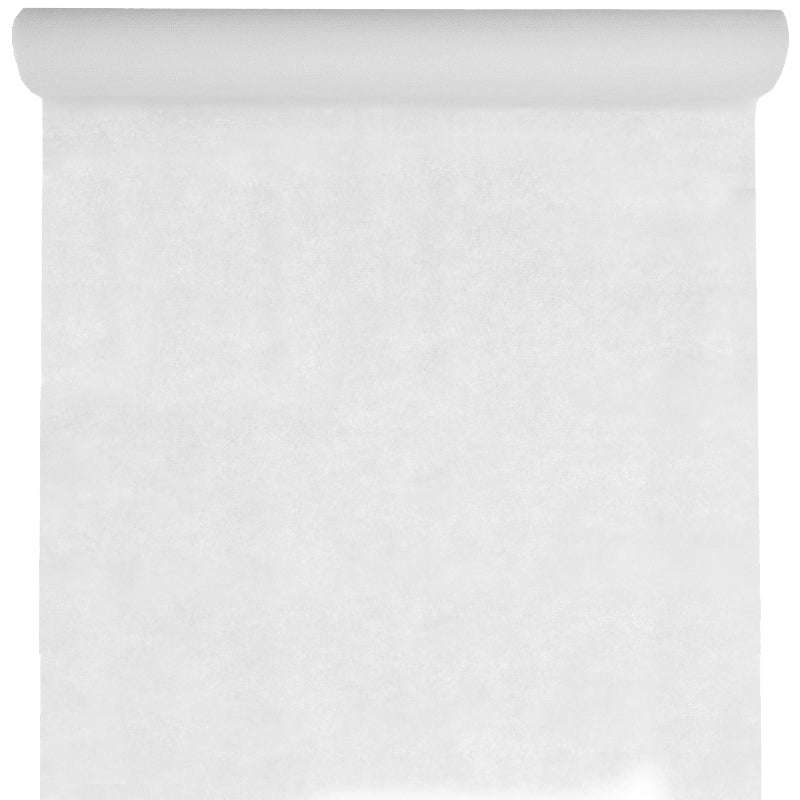 Rulledug, hvid, 120 cm x 25 m.