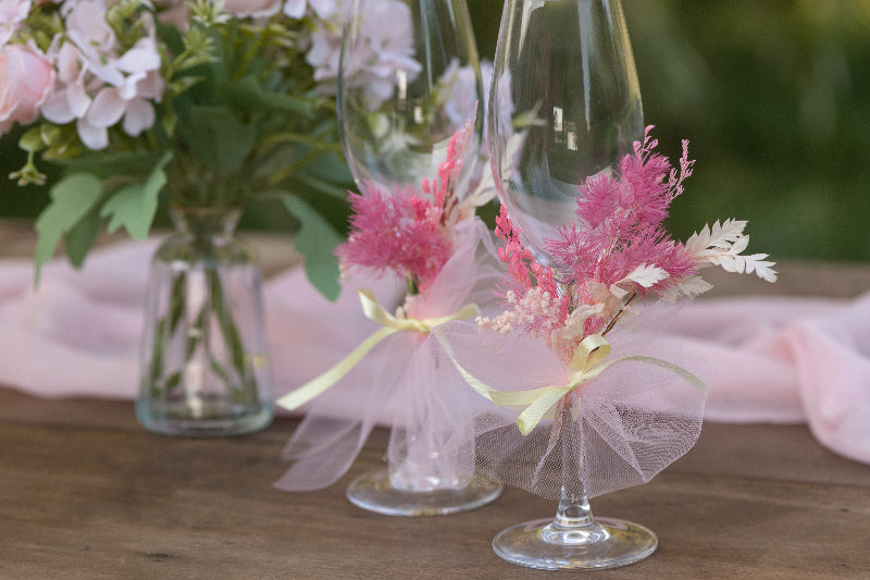 Lyserød rulle tyl, 20 m.