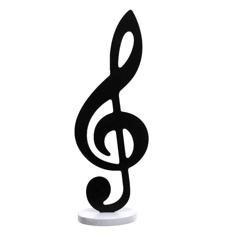 Musik bord dekoration, 8x10x27 cm.