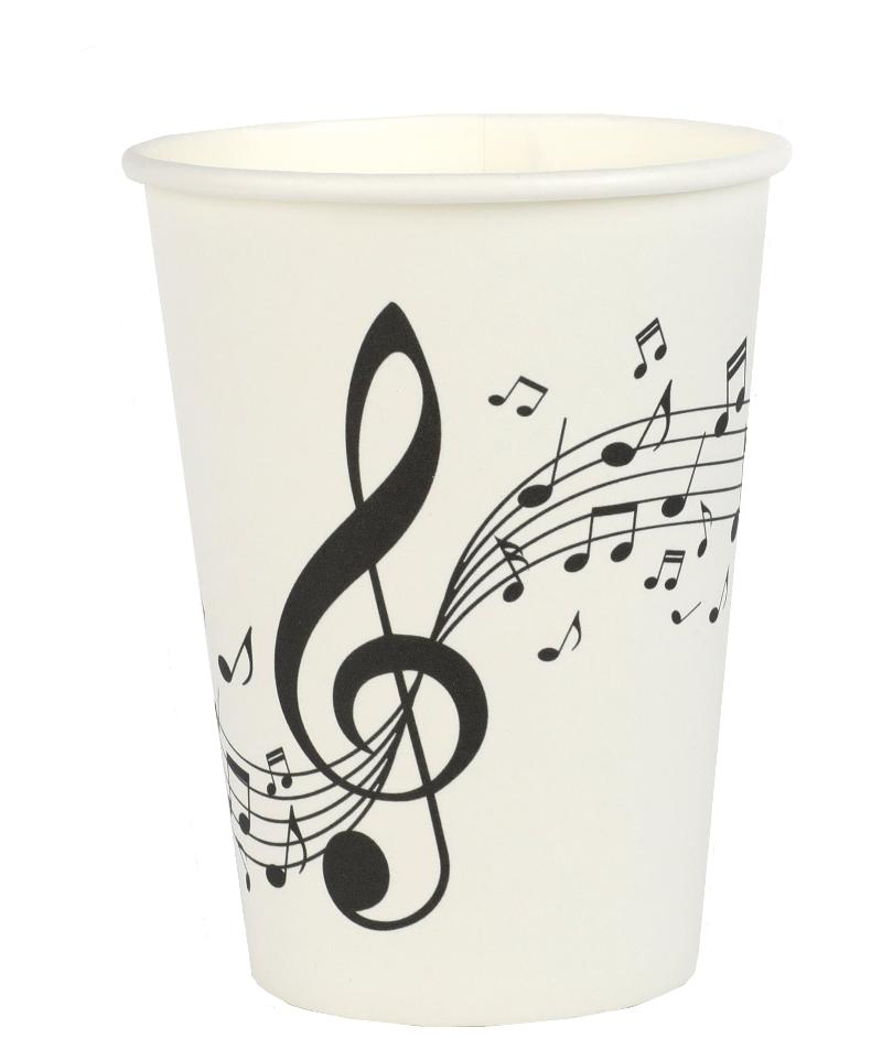 Musik kopper, 10 stk.