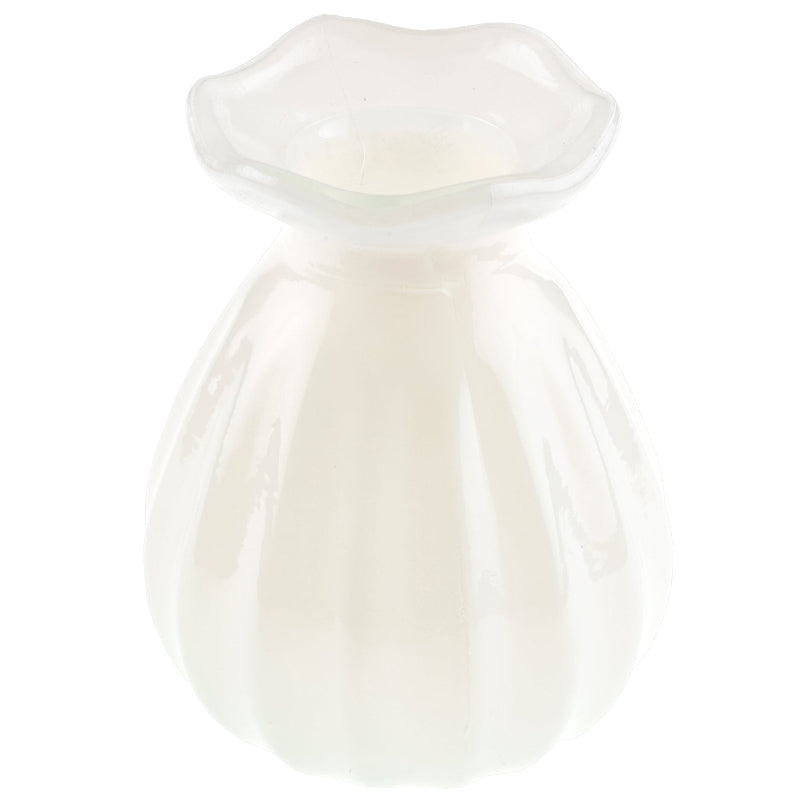Vase glas ibenholt 6x8 cm. 1 stk.