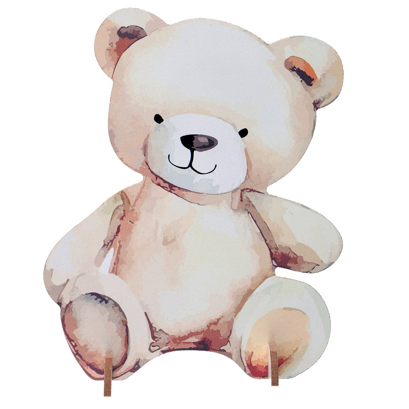 Bamse bordpynt, 16x4x20 cm.