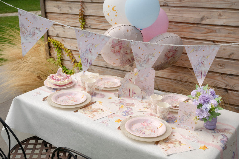 Magisk enhjørning vimpel, 300 cm.