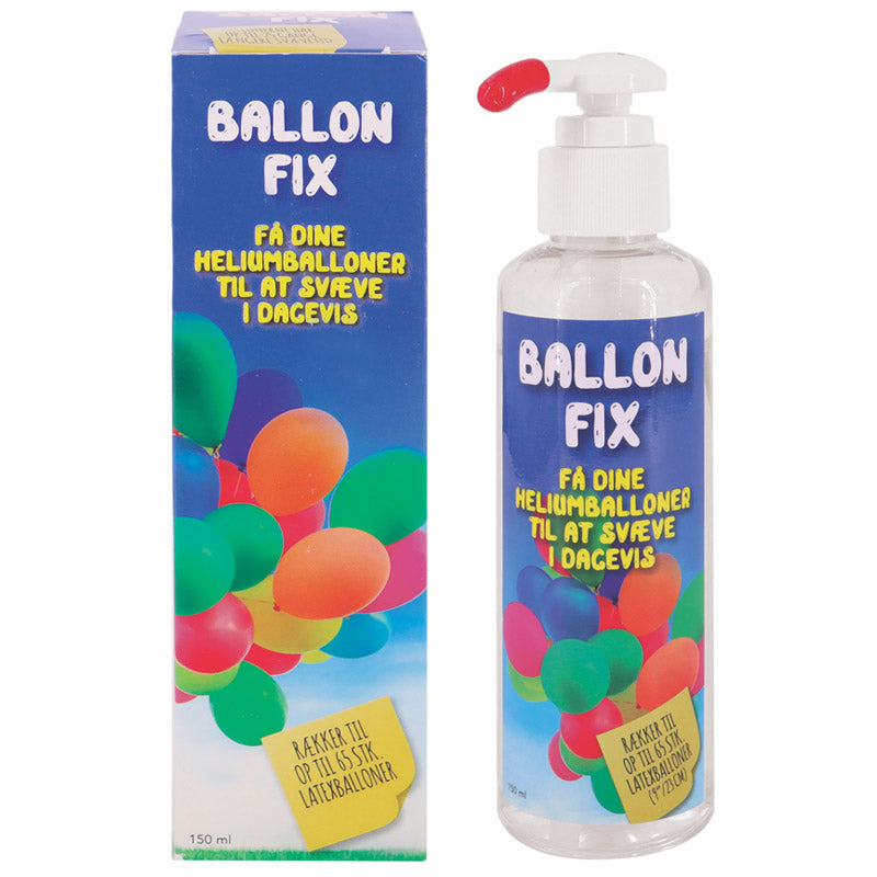 Ballon fix gel til længere holdbarhed i latex (gummi) balloner