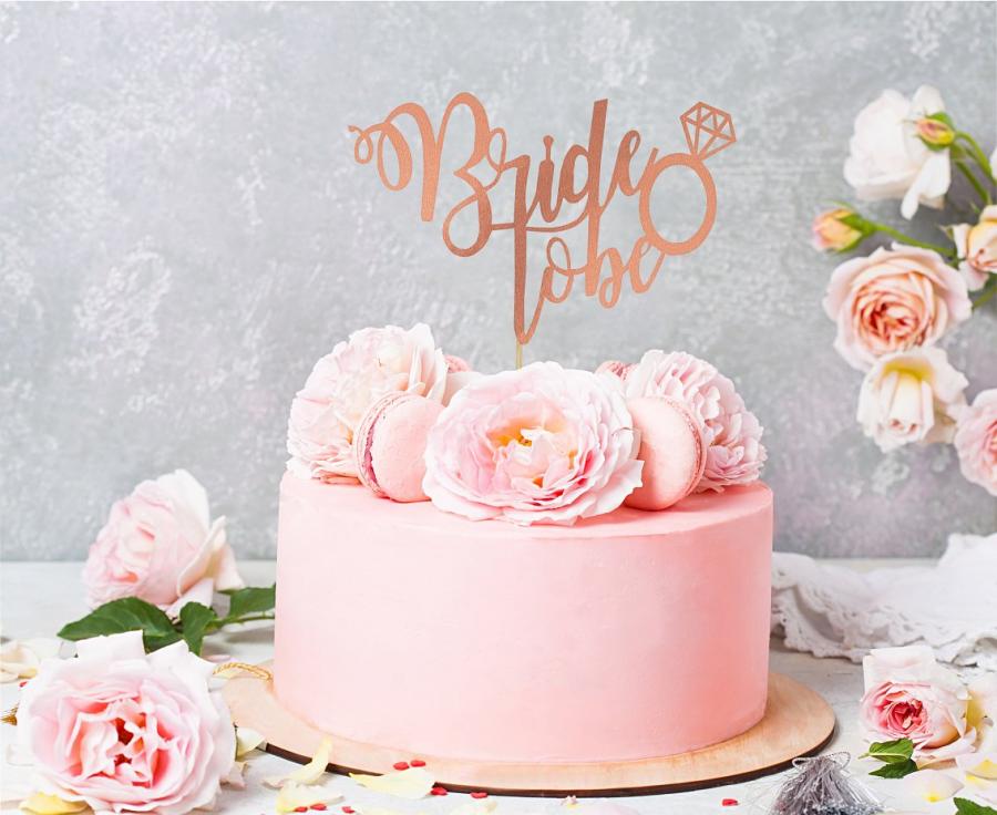 "Bride to be" kage pynt, 1 stk.