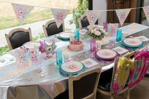 Enhjørning og fe vimpler 500 cm.