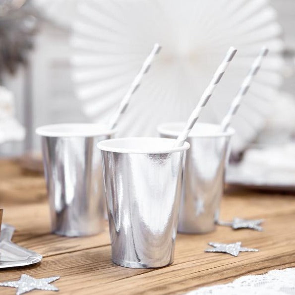 Pap Kopper Sølv 6 stk. 220 ml