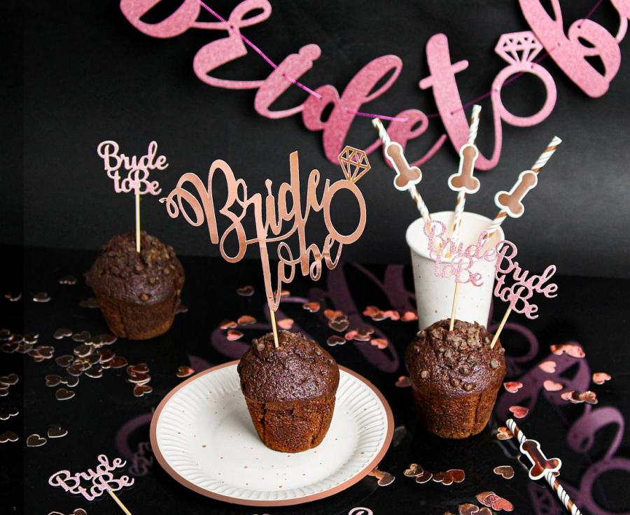 "Bride to be" kage pynt, 1 stk.