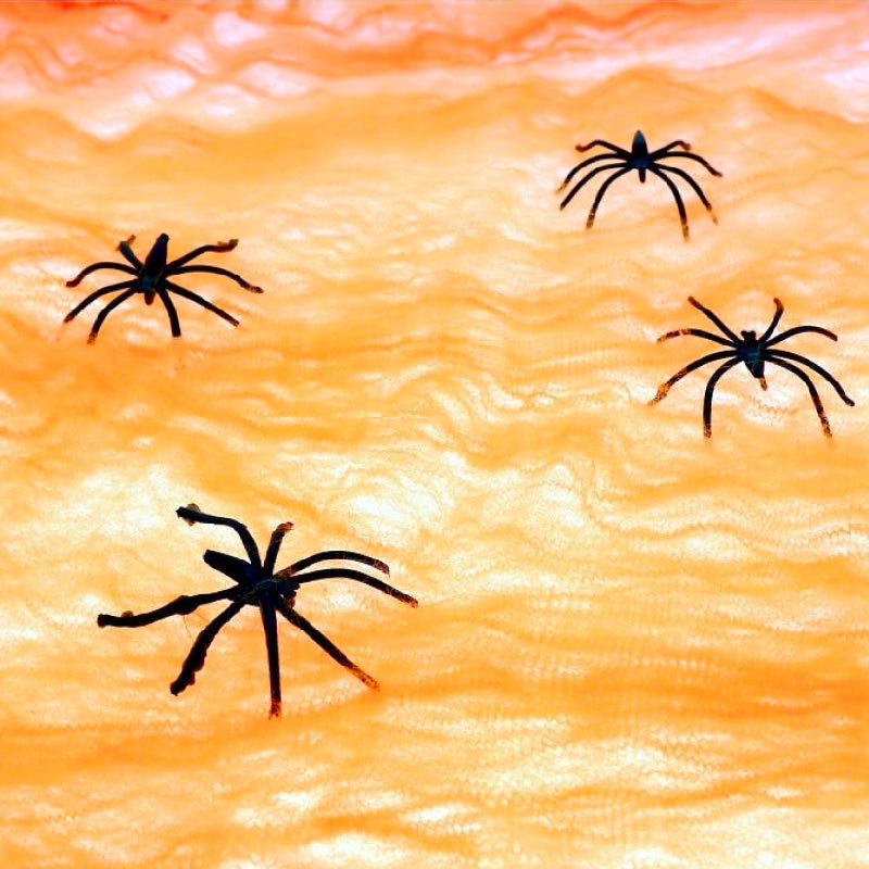 Orange Edderkoppe spind 30 gr.