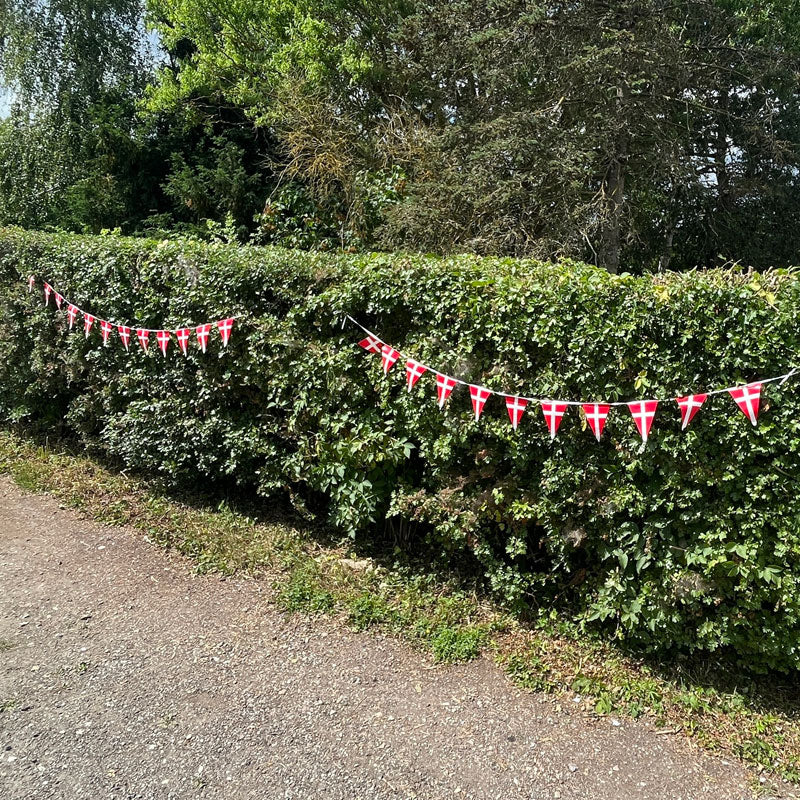 Vimpel Dansk Flag 4 m. plast model