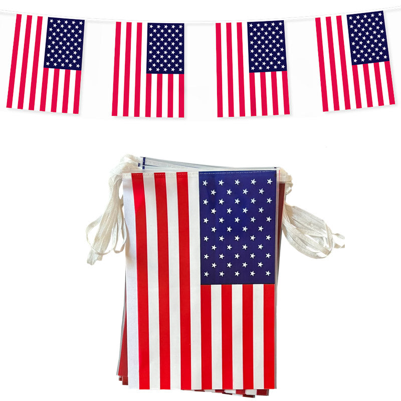 Amerikansk Flagranke i plast 5 m.