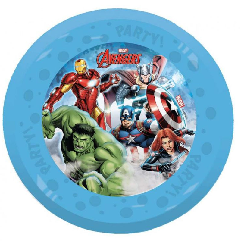 Genbrugelig Avengers tallerken, 4 stk.