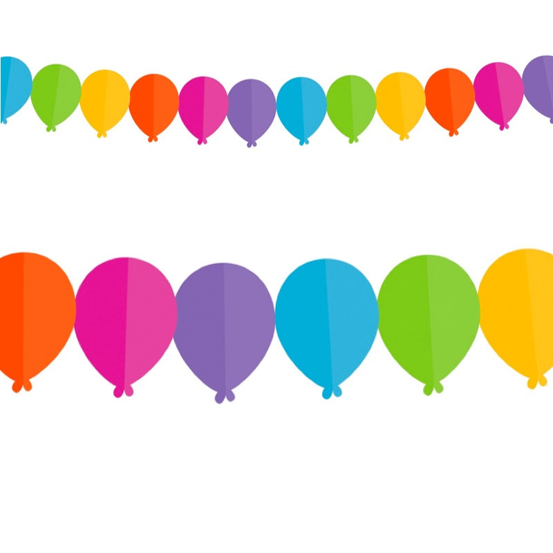 Ballon Guirlande Multifarvet 3,6 m