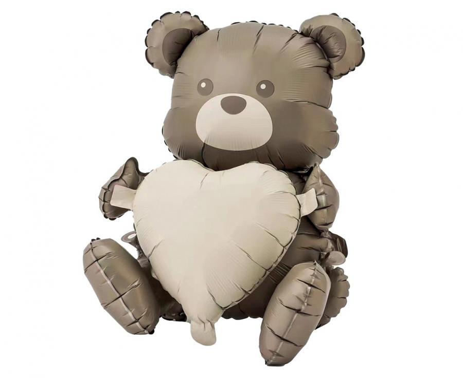 Folie Ballon bamse, 55x41x33 cm