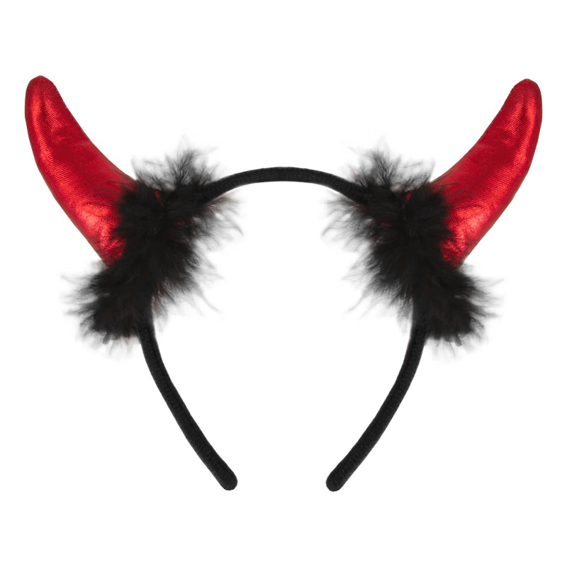 Djævlehorn hårbånd, 1 stk.
