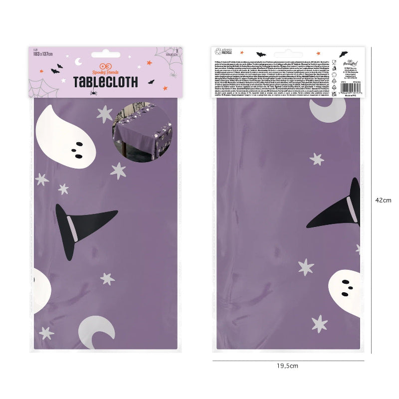 Lilla halloween dug, 137x183 cm.