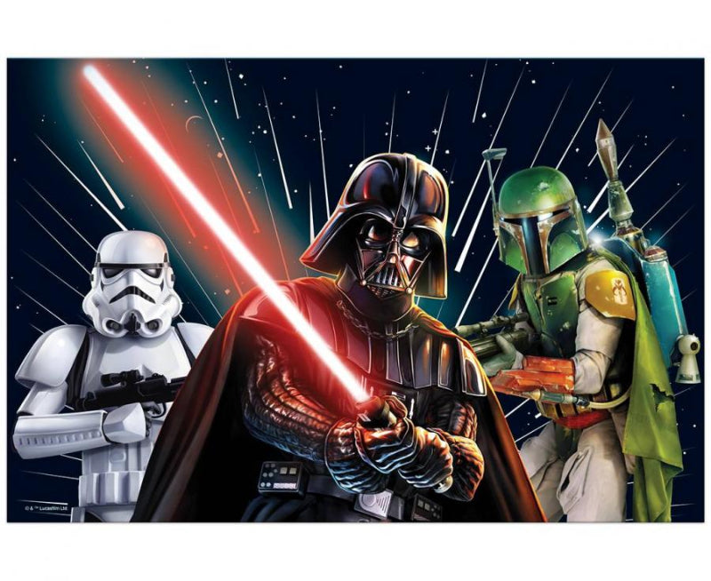 Star Wars plastdug, 120 x 180 cm.