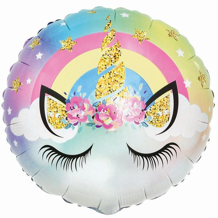 Enhjørning folieballon, 18"