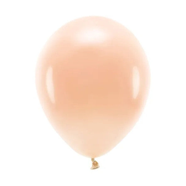 10" fersken balloner, 10 stk.