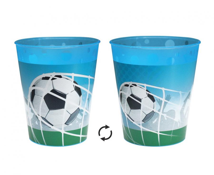 Genbrugelig fodbold plastkop, 1 stk.