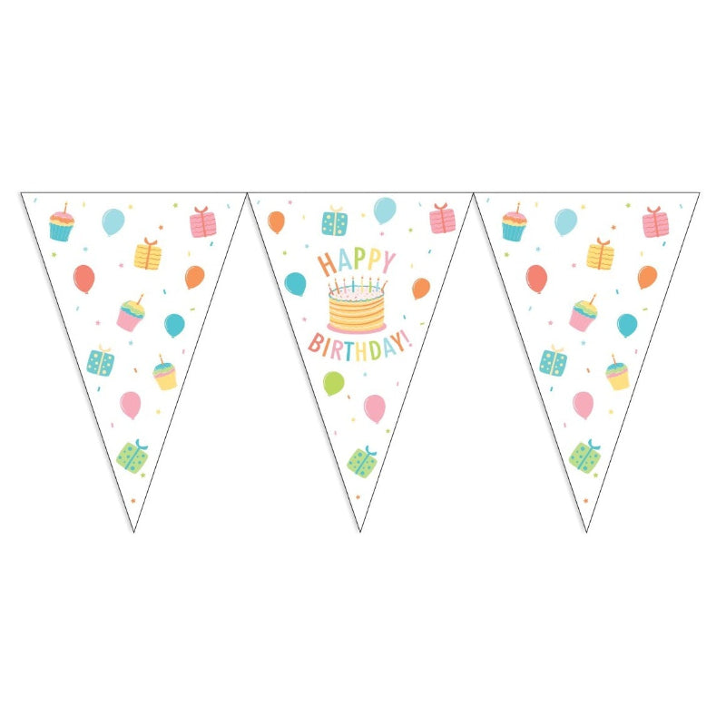 Happy birthday vimpel, 1 stk.