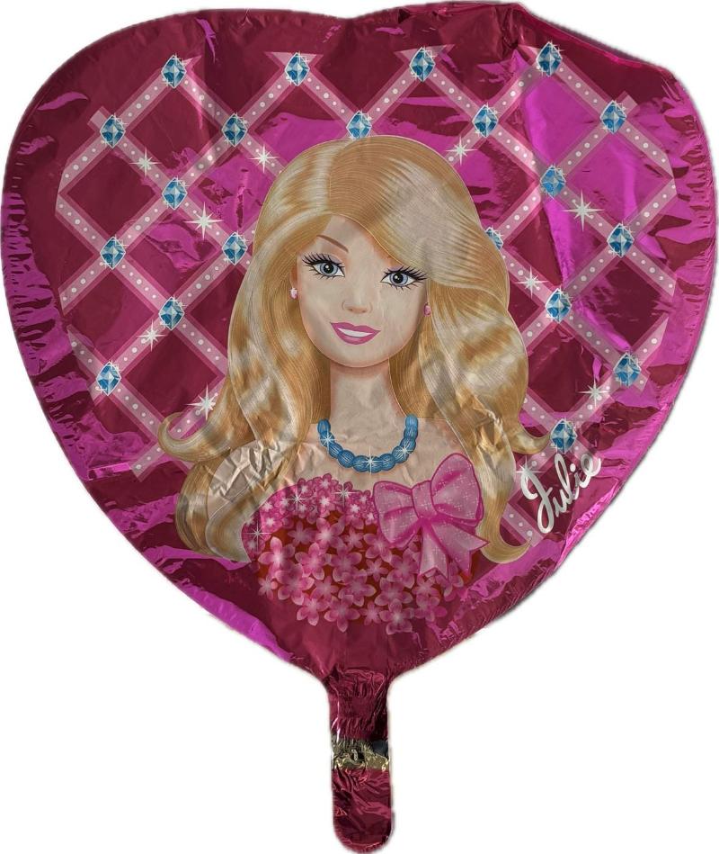 Folie Ballon Julie, 18" - Send med helium