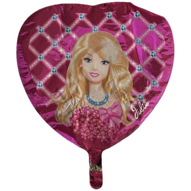 Folie Ballon Julie, 18" - Send med helium