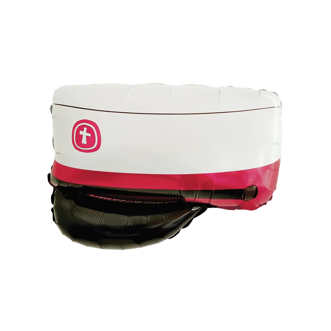 Rød studenterhue folieballon, 1 stk.