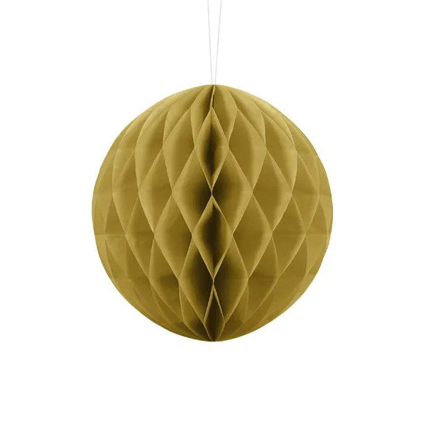 Guld honeycomb, 20 cm.