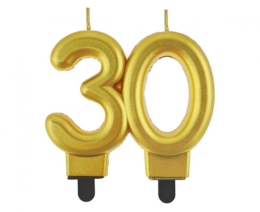 Guld kagelys - 30 år.