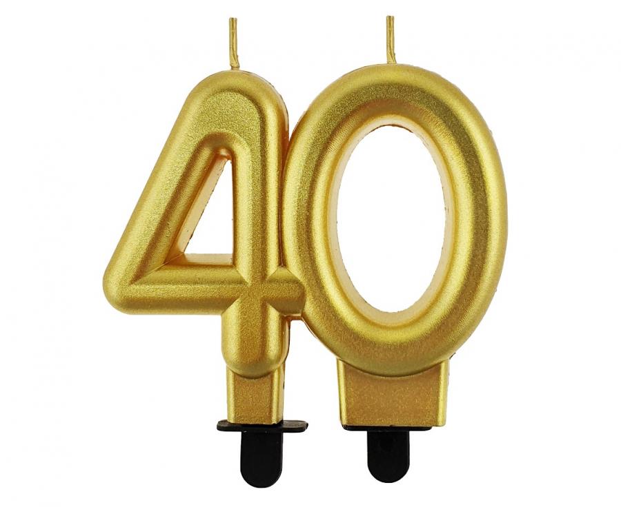 Guld kagelys - 40 år.