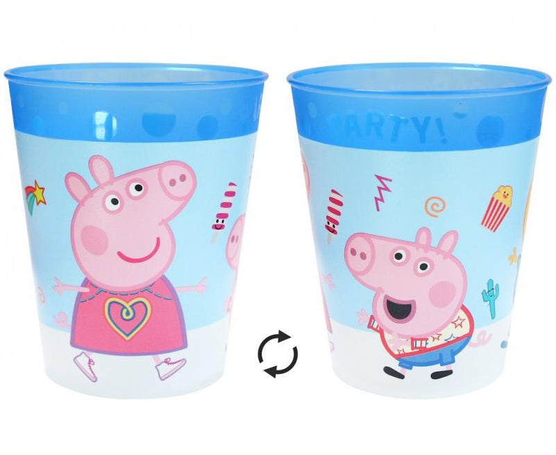 Genbrugelig Gurli gris plastkop, 1 stk.