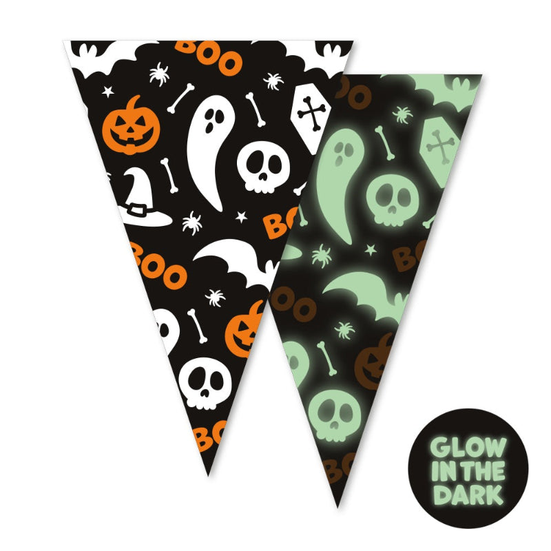Halloween pap vimpel, 6 m.