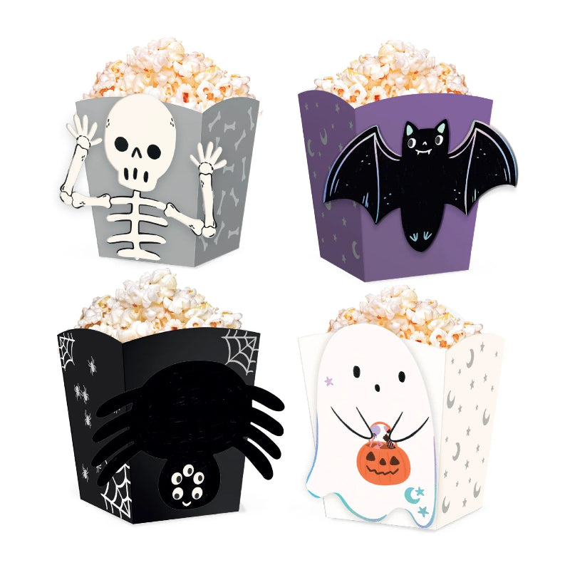 Halloween snackbæger, 4 stk.