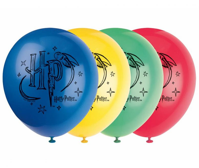 Harry Potter latex balloner, 12", 8 stk.