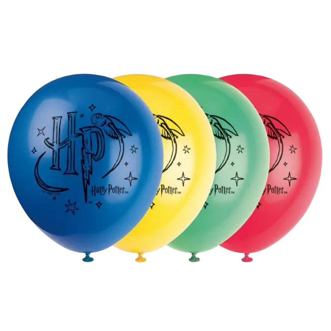 Harry Potter latex balloner, 12", 8 stk.