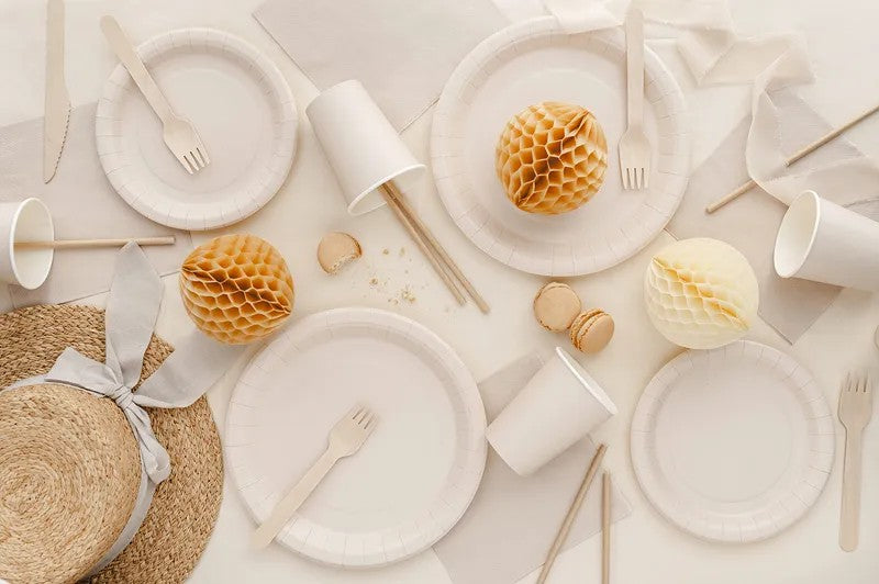 Beige honeycomb, 10 cm.